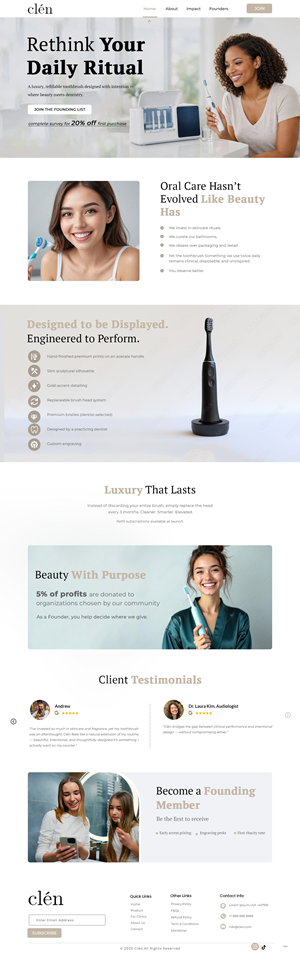 Landing Page Design by pb for this project | Design: #36914100