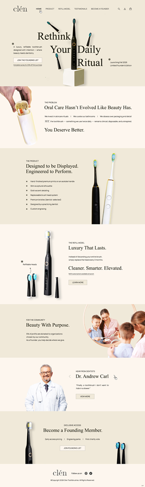 Landing Page Design by pb for this project | Design: #36923001