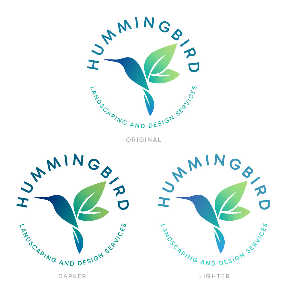 Logo Design by Franabanana for Hummingbird Landscaping & Design Services LLC | Design #36946614