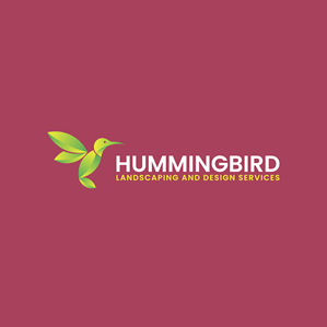 Logo-Design von Aljune Castro Designs für Hummingbird Landscaping & Design Services LLC | Design #36922998