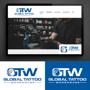 Diseño de Logo por Dalang Design para Global Tattoo Warehouse | Diseño: #36910280