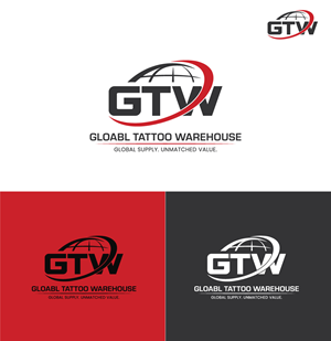 Diseño de Logo por hajera para Global Tattoo Warehouse | Diseño: #36908207