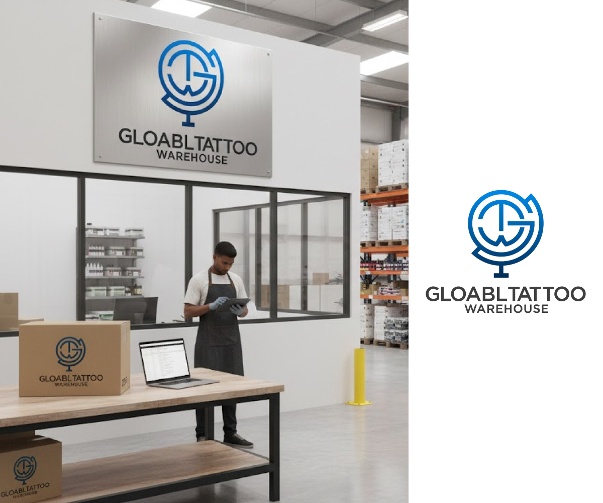Diseño de Logo por Ansh Design para Global Tattoo Warehouse | Diseño #36908197