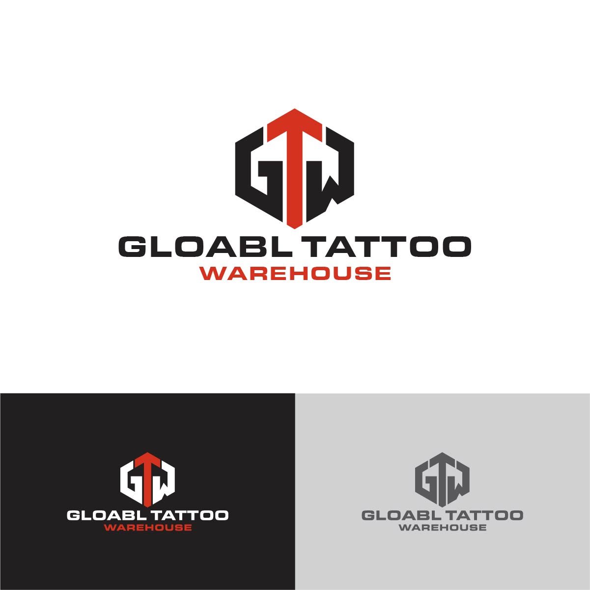 Diseño de Logo por KajalRekha para Global Tattoo Warehouse | Diseño #36907373