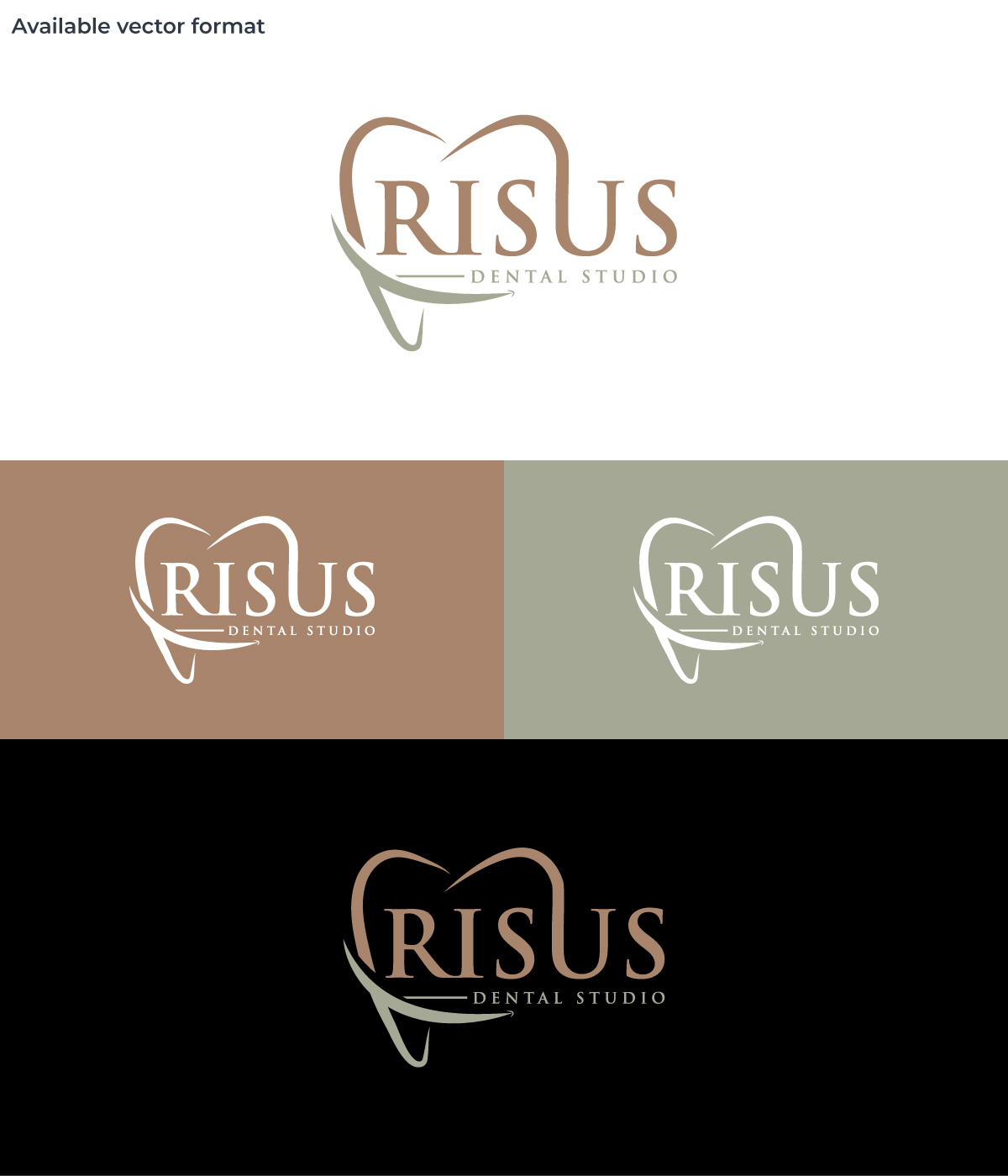 Logo-Design von RS_Design für Risus Dental Studio | Design #36911471