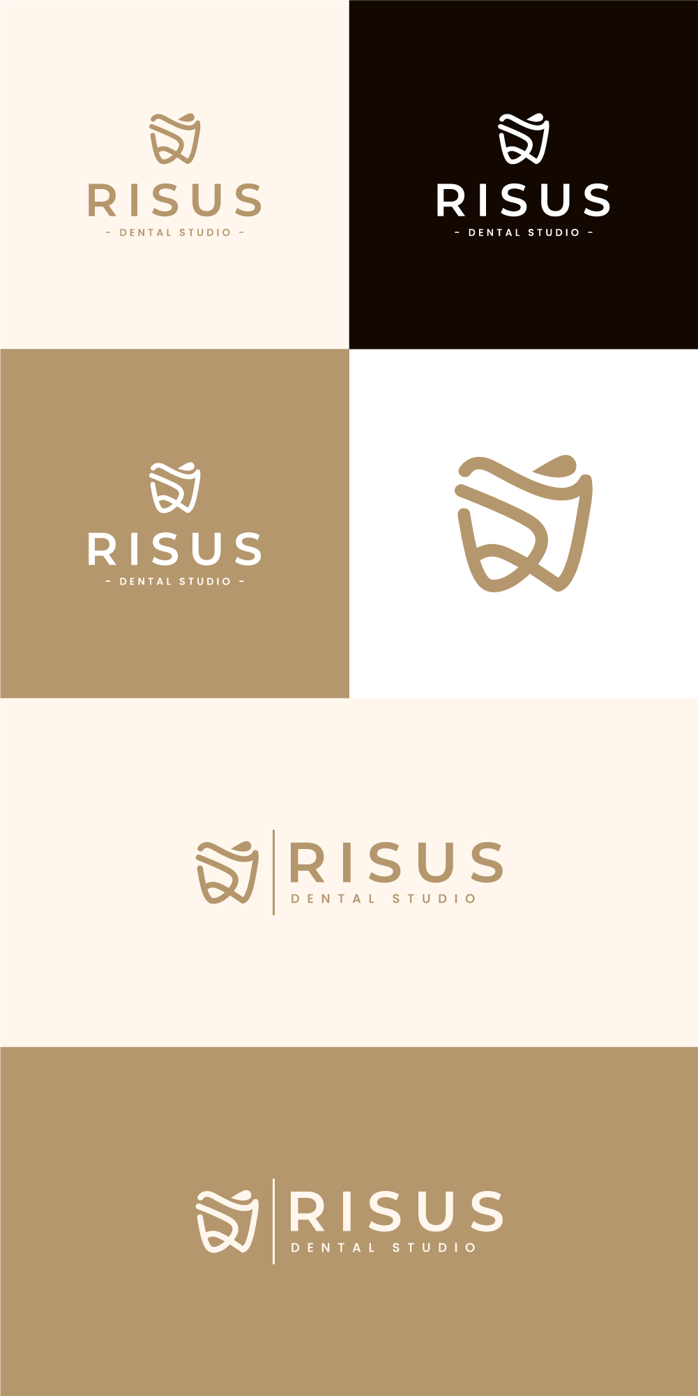 Logo Design by Conara Std for Risus Dental Studio | Design #36923701