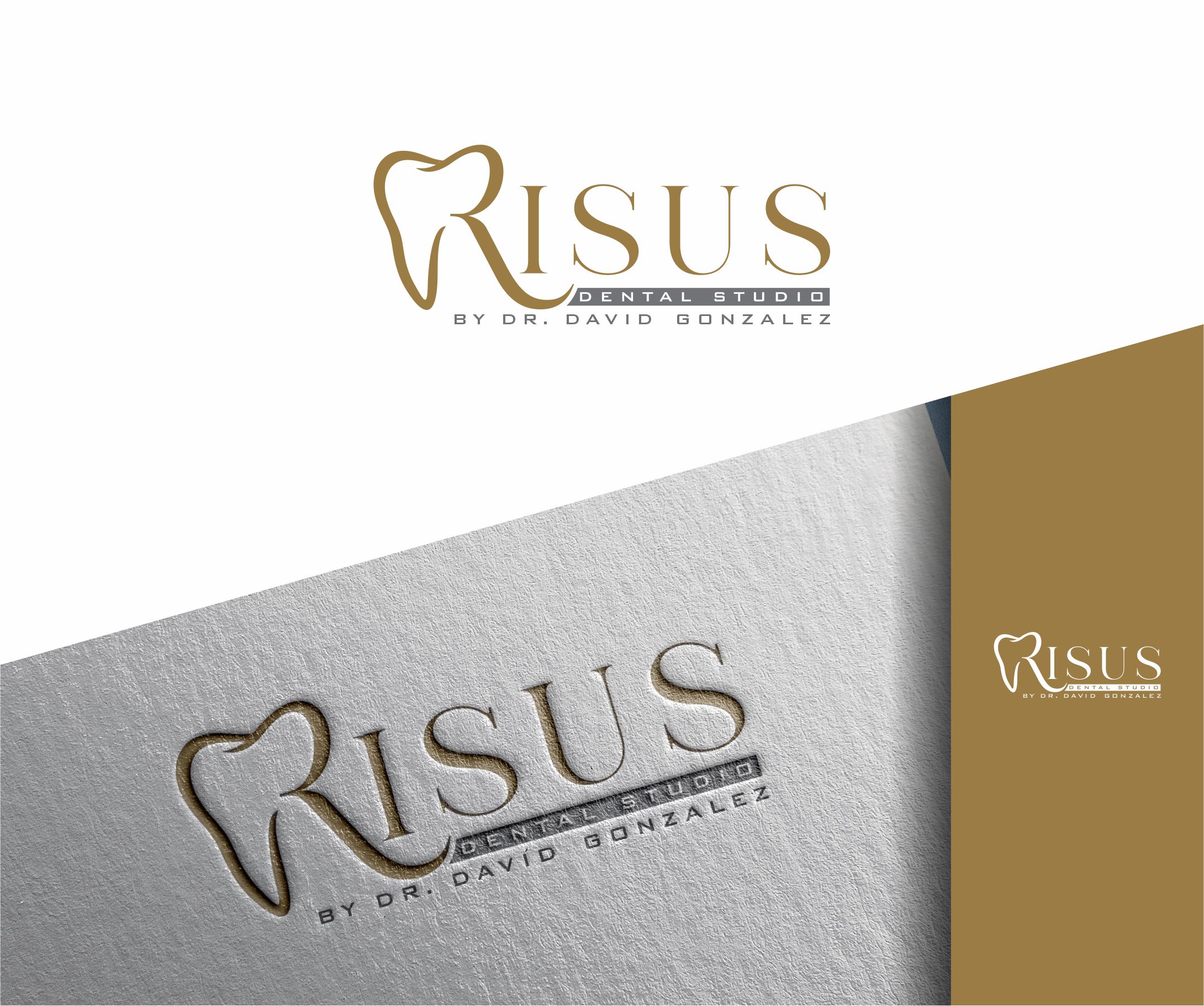 Logo-Design von alkaline für Risus Dental Studio | Design #36910924