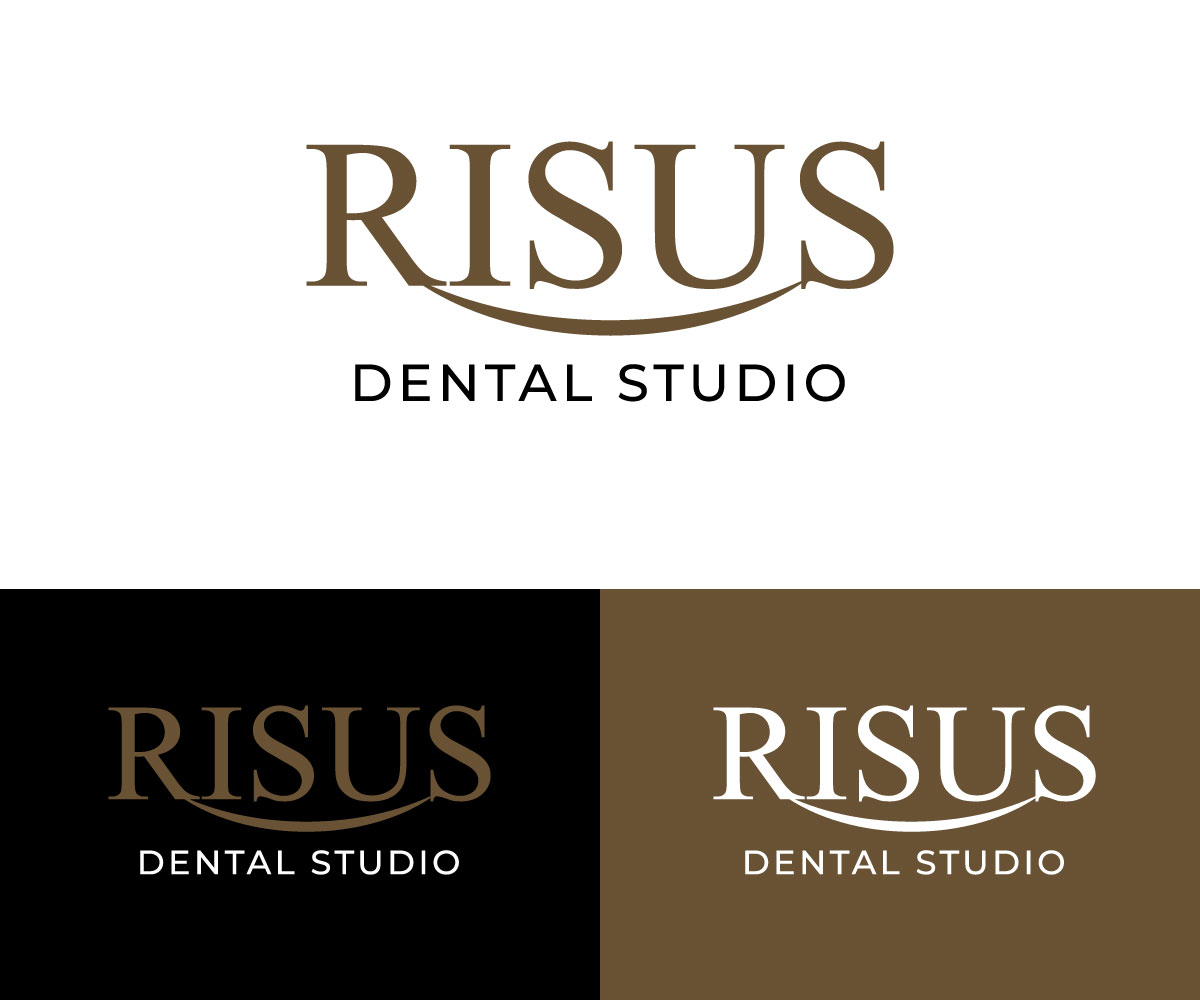 Logo-Design von Kavth für Risus Dental Studio | Design #36942627