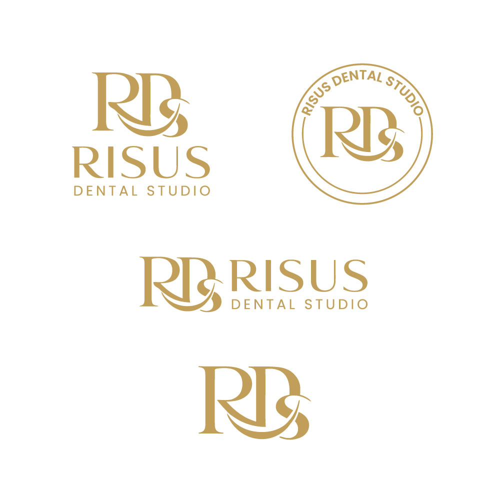 Logo Design by VectorForge for Risus Dental Studio | Design #36909285