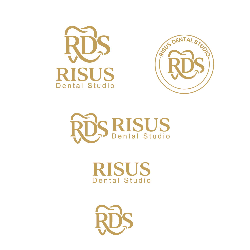 Logo Design by VectorForge for Risus Dental Studio | Design #36909339