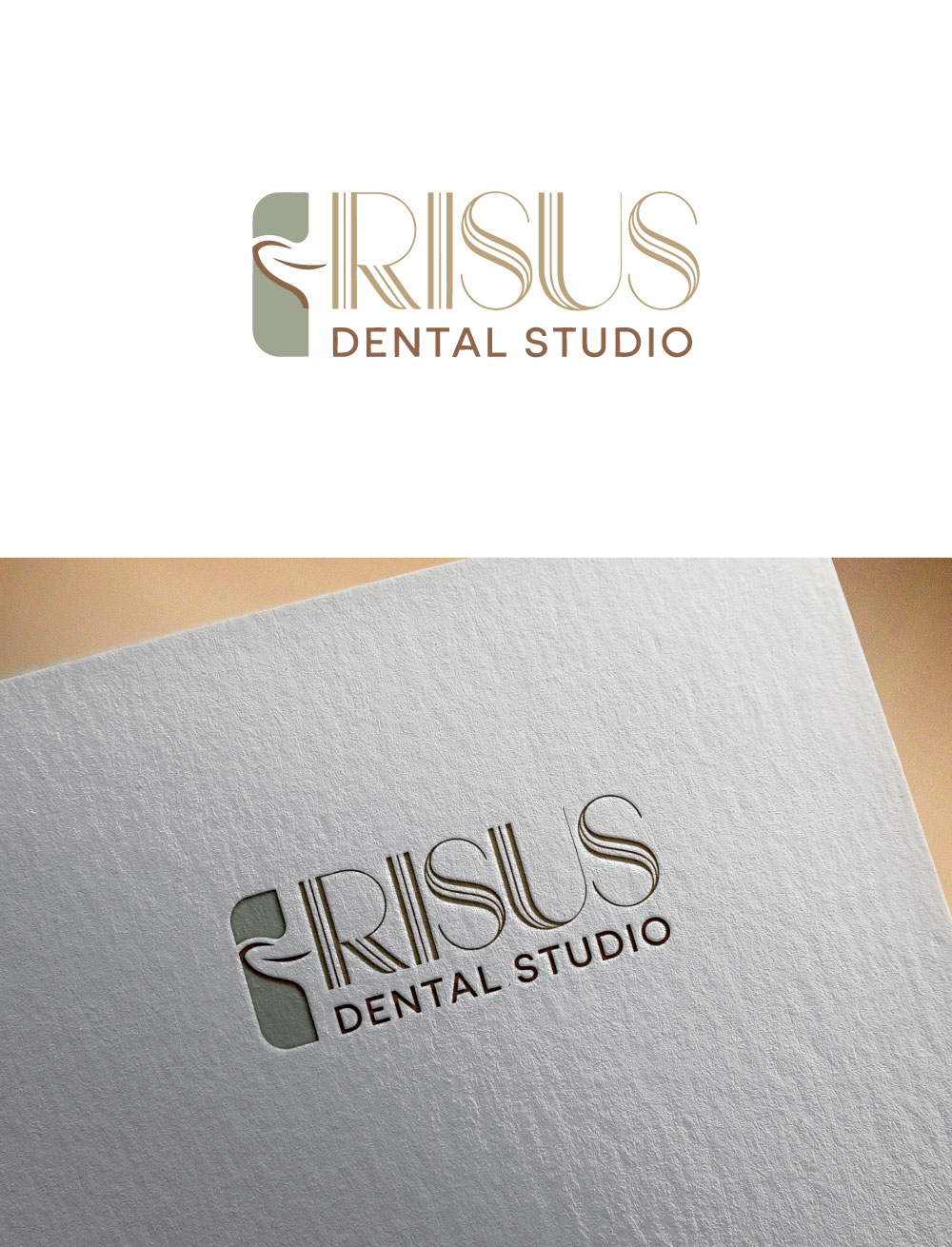 Design de Logo par KING JM pour Risus Dental Studio | Design #36909080