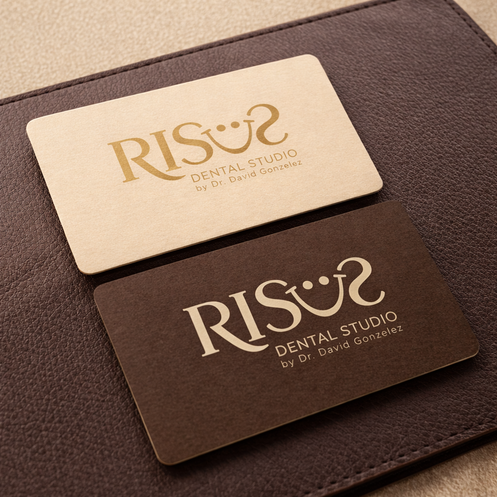 Diseño de Logo por Tube light para Risus Dental Studio | Diseño #36915042