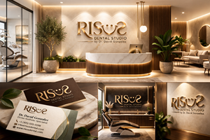 Diseño de Logo por Tube light para Risus Dental Studio | Diseño: #36915043
