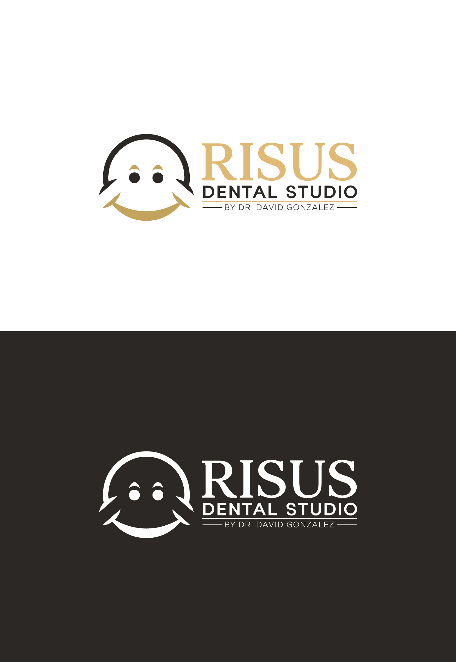 Diseño de Logo por Tube light para Risus Dental Studio | Diseño #36936080