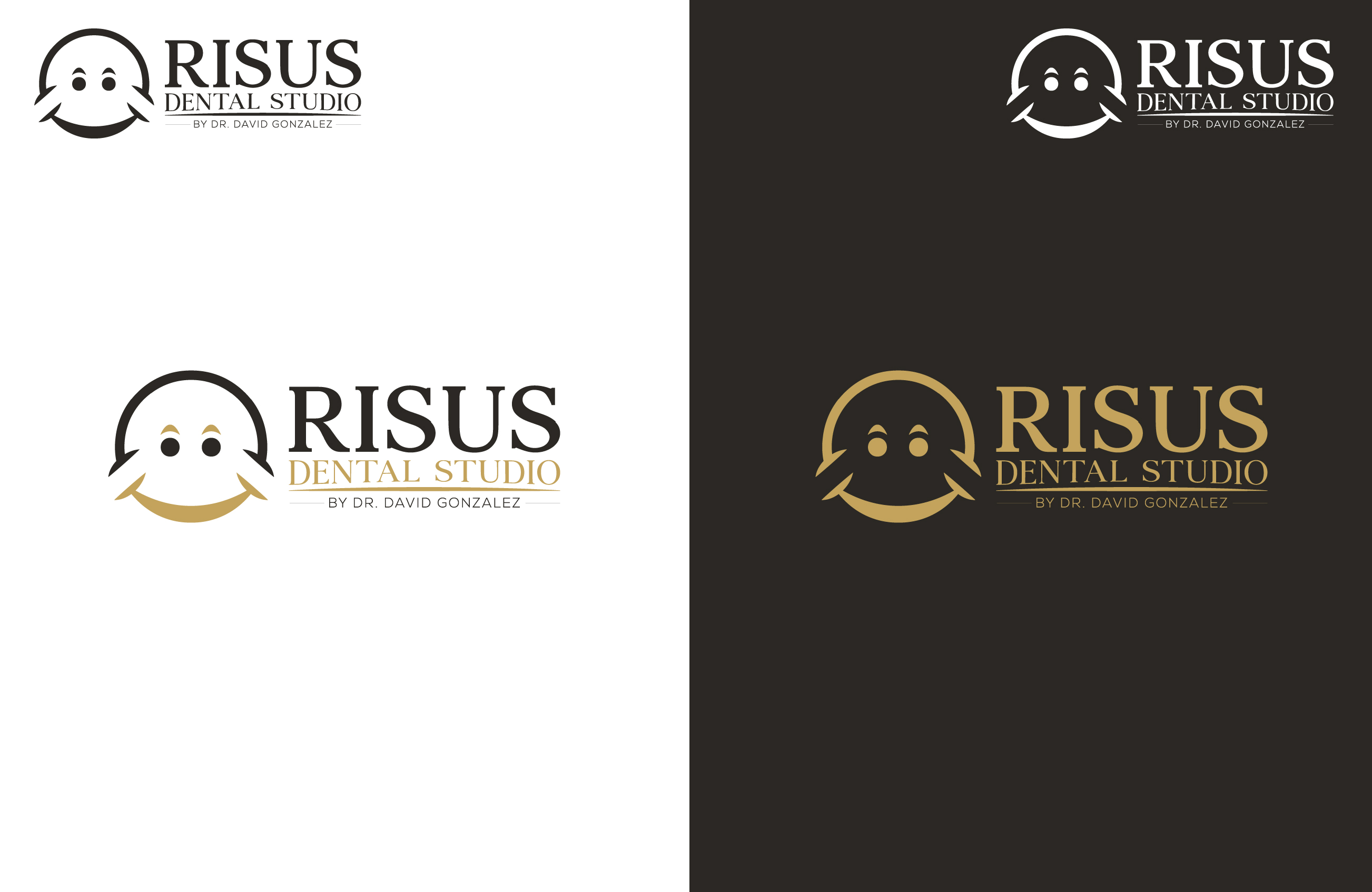 Diseño de Logo por Tube light para Risus Dental Studio | Diseño #36936081