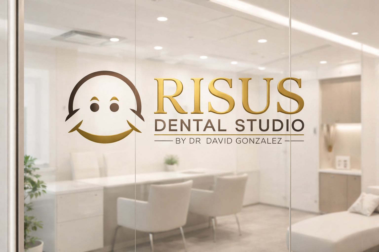 Diseño de Logo por Tube light para Risus Dental Studio | Diseño #36936082