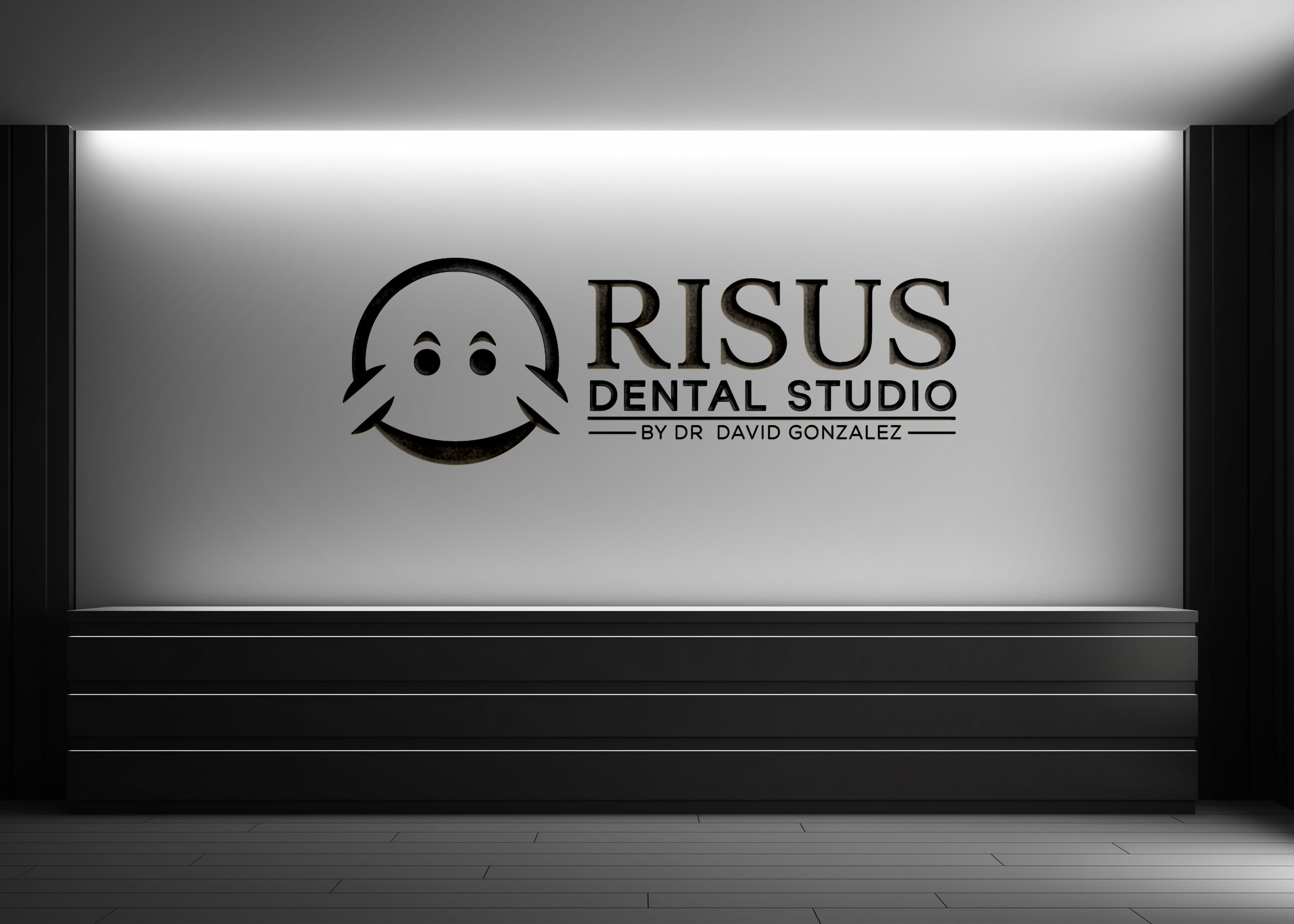 Diseño de Logo por Tube light para Risus Dental Studio | Diseño #36936124