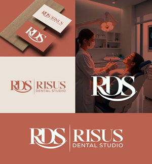 Diseño de Logo por yellowdot para Risus Dental Studio | Diseño: #36909145