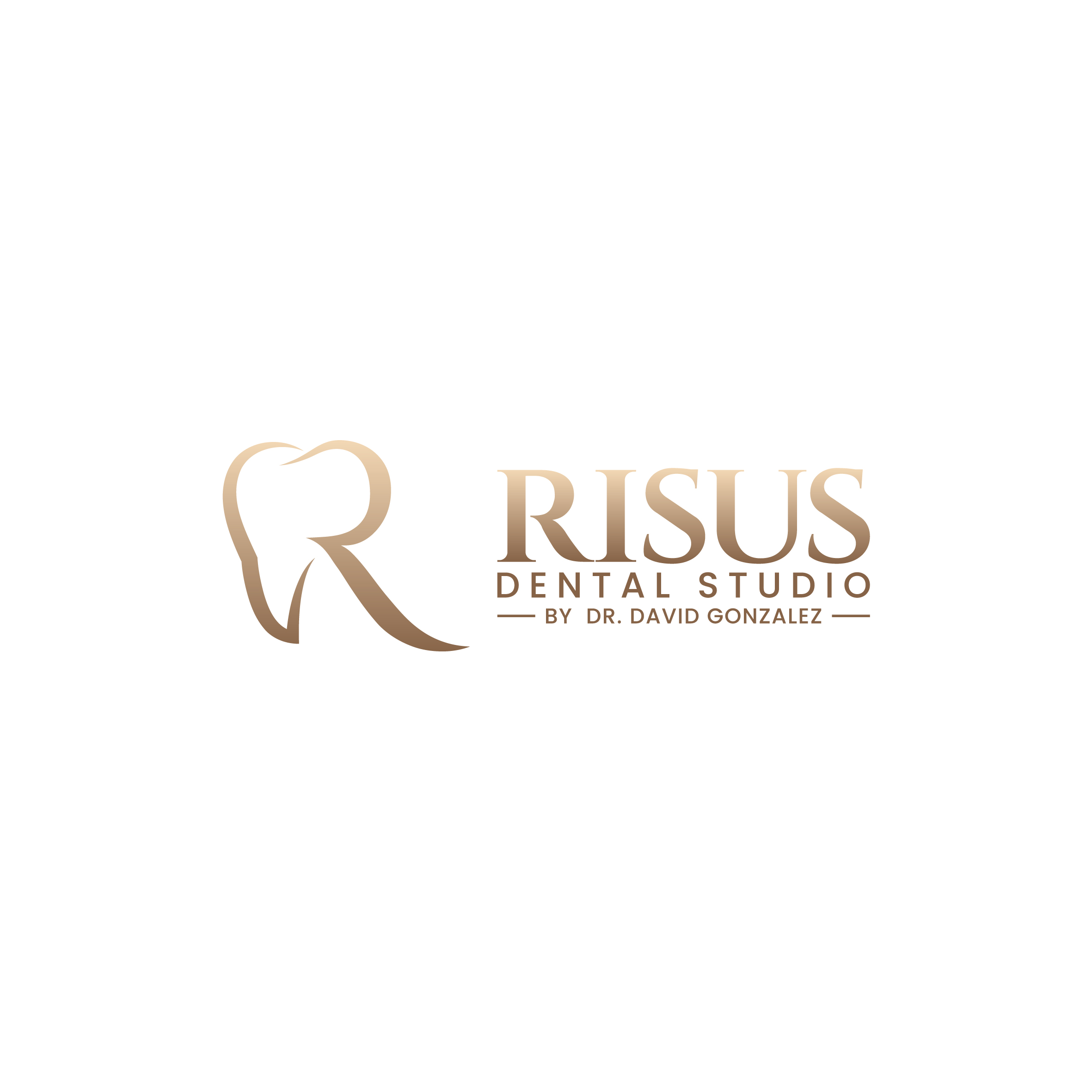 Logo-Design von Aljune Castro Designs für Risus Dental Studio | Design #36939325