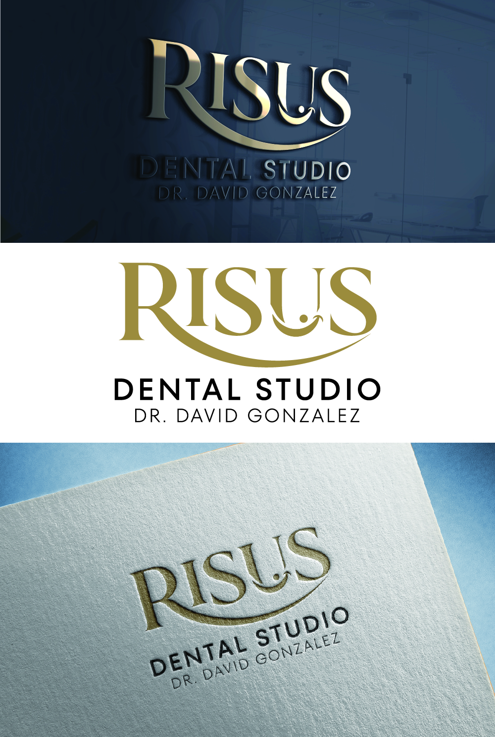 Design de Logo par Faisal Graphics pour Risus Dental Studio | Design #36911086