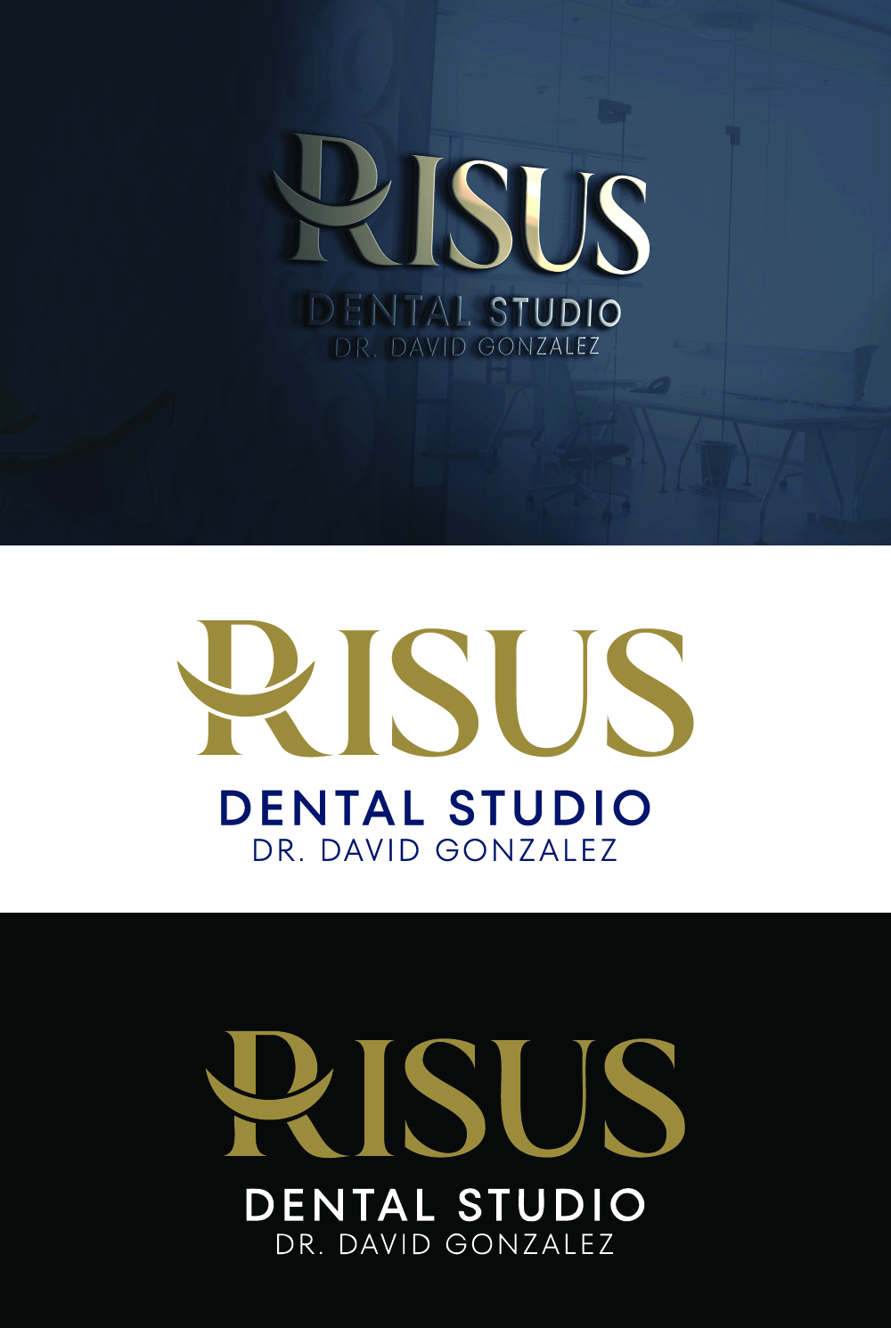 Design de Logo par Faisal Graphics pour Risus Dental Studio | Design #36911141