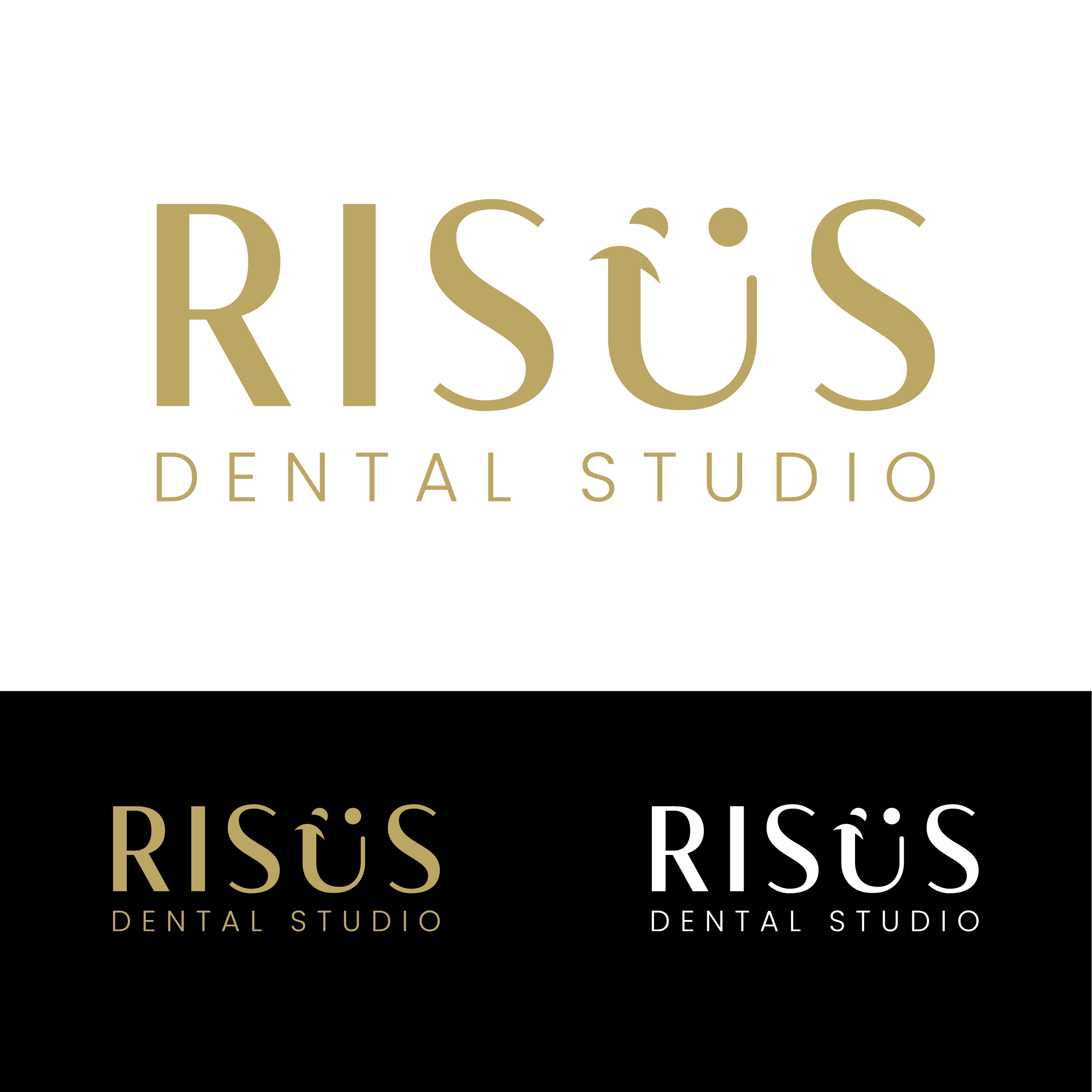 Logo-Design von John Mark Arts für Risus Dental Studio | Design #36911038