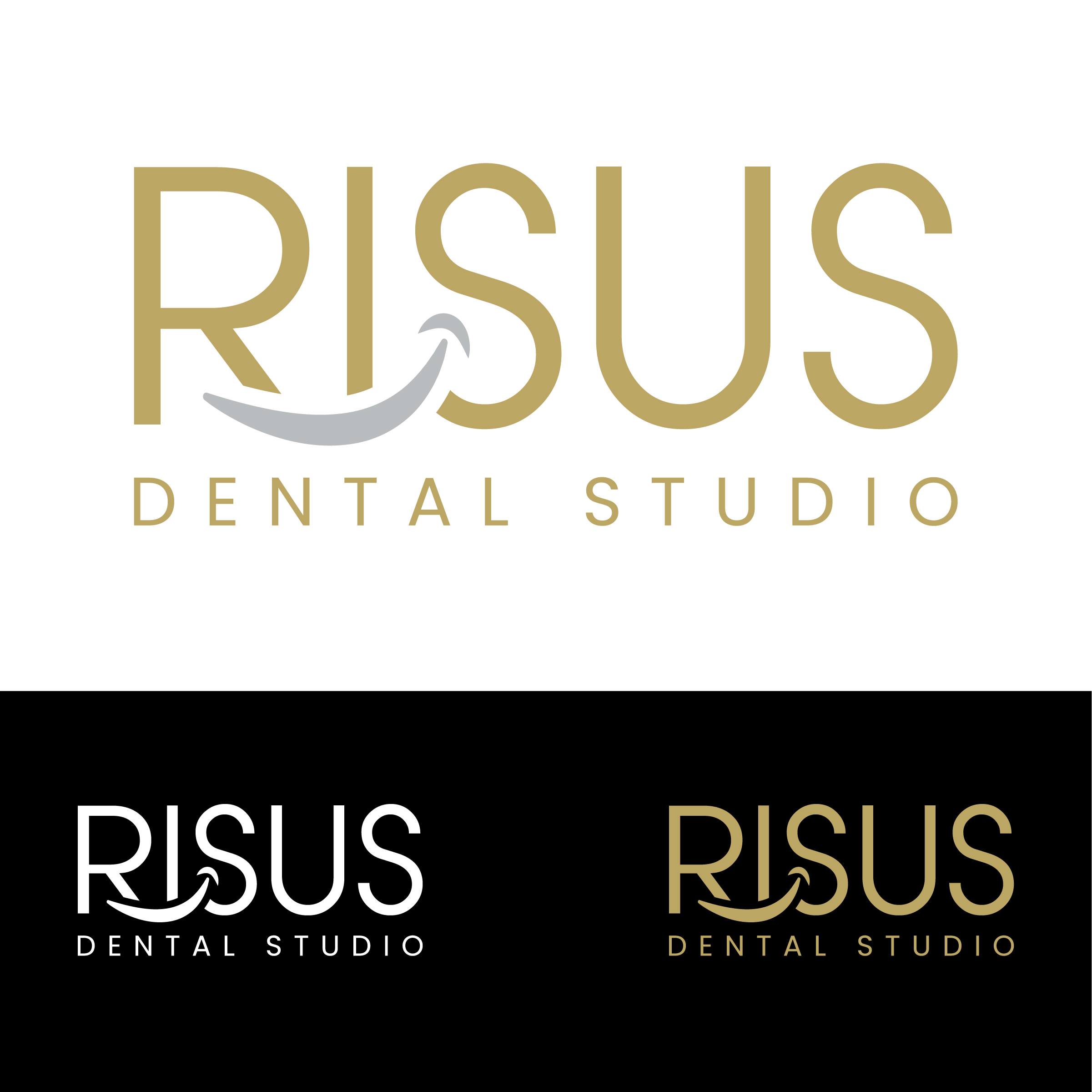 Logo-Design von John Mark Arts für Risus Dental Studio | Design #36911039