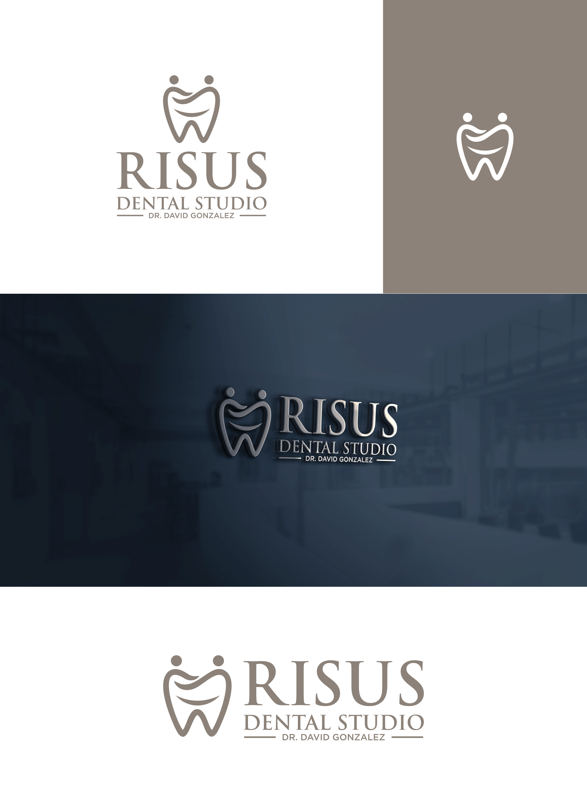 Design de Logo par ni9 pour Risus Dental Studio | Design #36943672