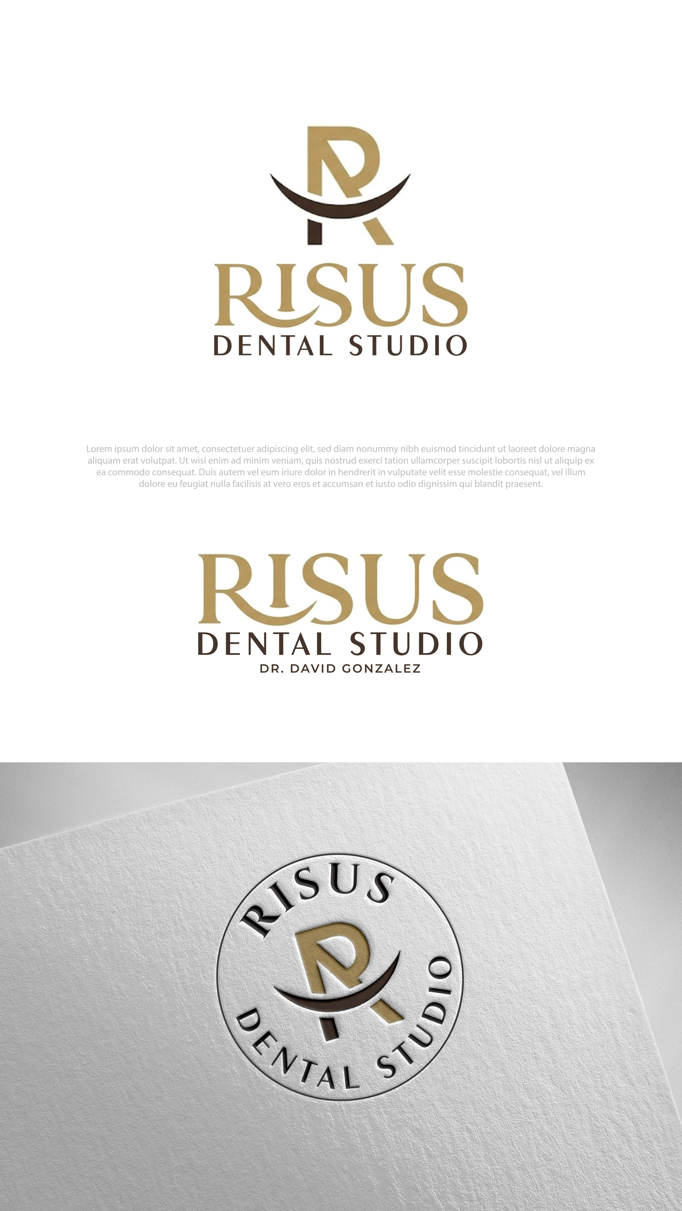 Design de Logo par Pilot_DesignR™ pour Risus Dental Studio | Design #36915349