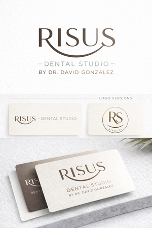 Diseño de Logo por designs by Dylan para Risus Dental Studio | Diseño: #36935666