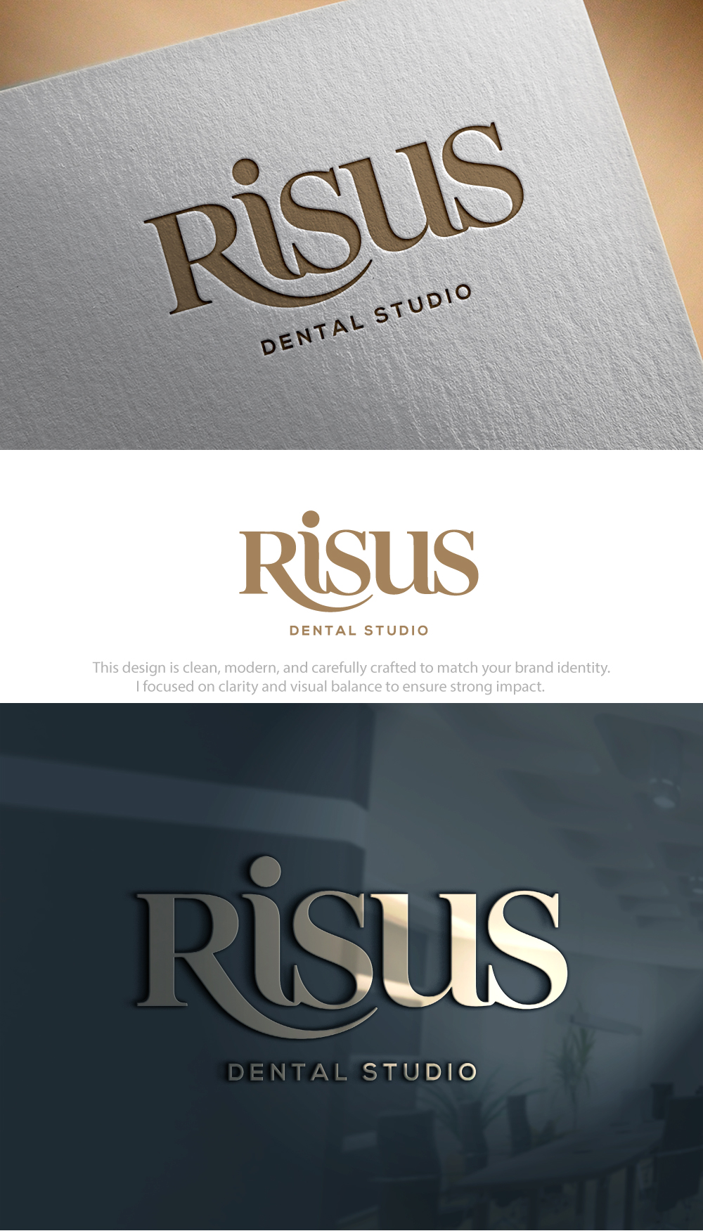 Design de Logo par Hamza  Al-Muttalib pour Risus Dental Studio | Design #36908936
