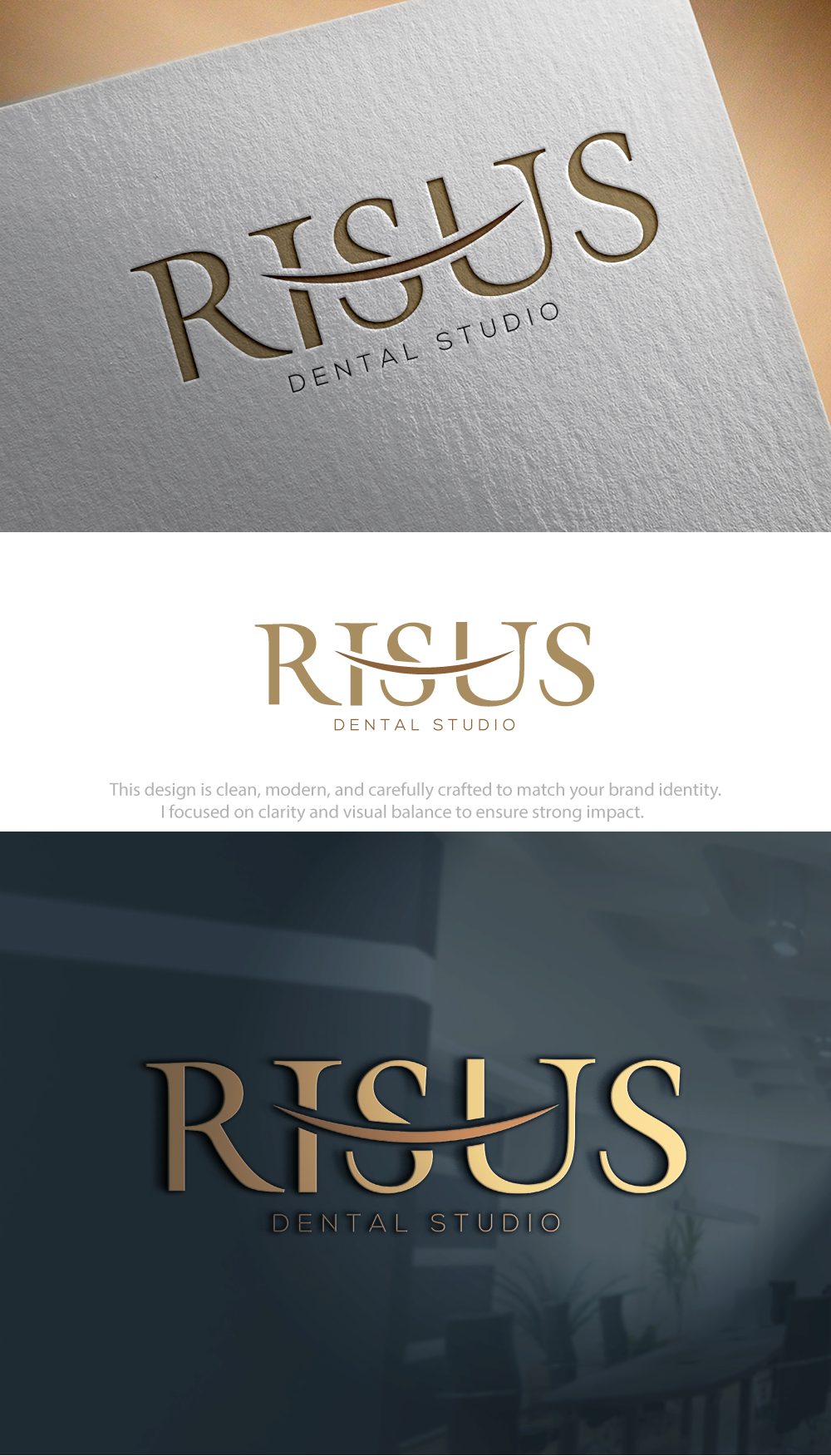 Design de Logo par Hamza  Al-Muttalib pour Risus Dental Studio | Design #36908938