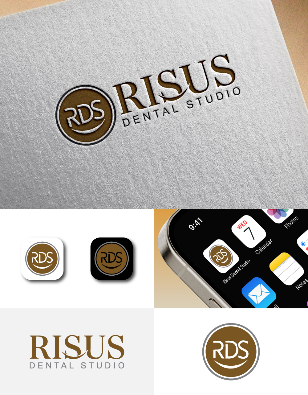 Logo-Design von bute für Risus Dental Studio | Design #36921974