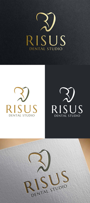 Logo-Design von SANJU1 für Risus Dental Studio | Design: #36915187