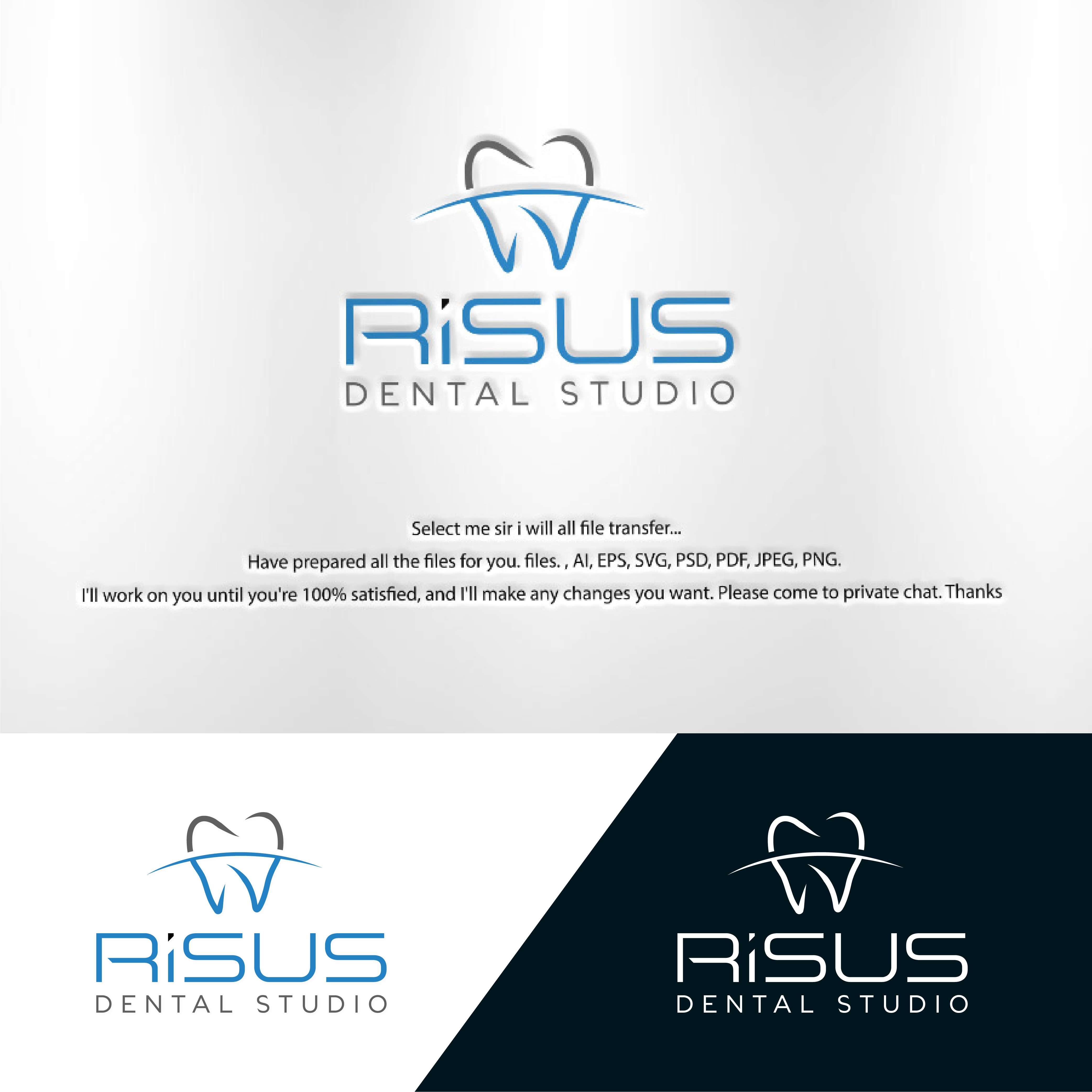 Design de Logo par Ohab7014 pour Risus Dental Studio | Design #36909099