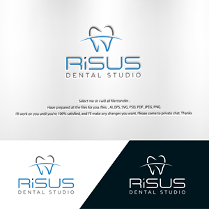 Logo-Design von Ohab7014 für Risus Dental Studio | Design: #36909099