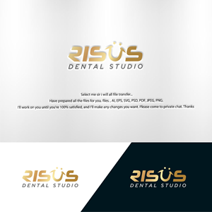 Logo-Design von Ohab7014 für Risus Dental Studio | Design: #36909104