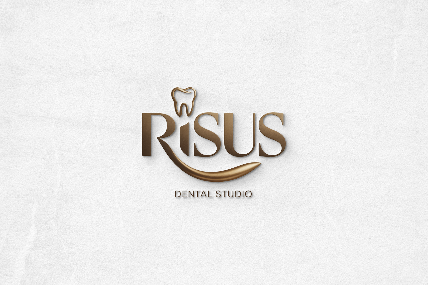 Diseño de Logo por Olivia Marie Smith para Risus Dental Studio | Diseño #36915238