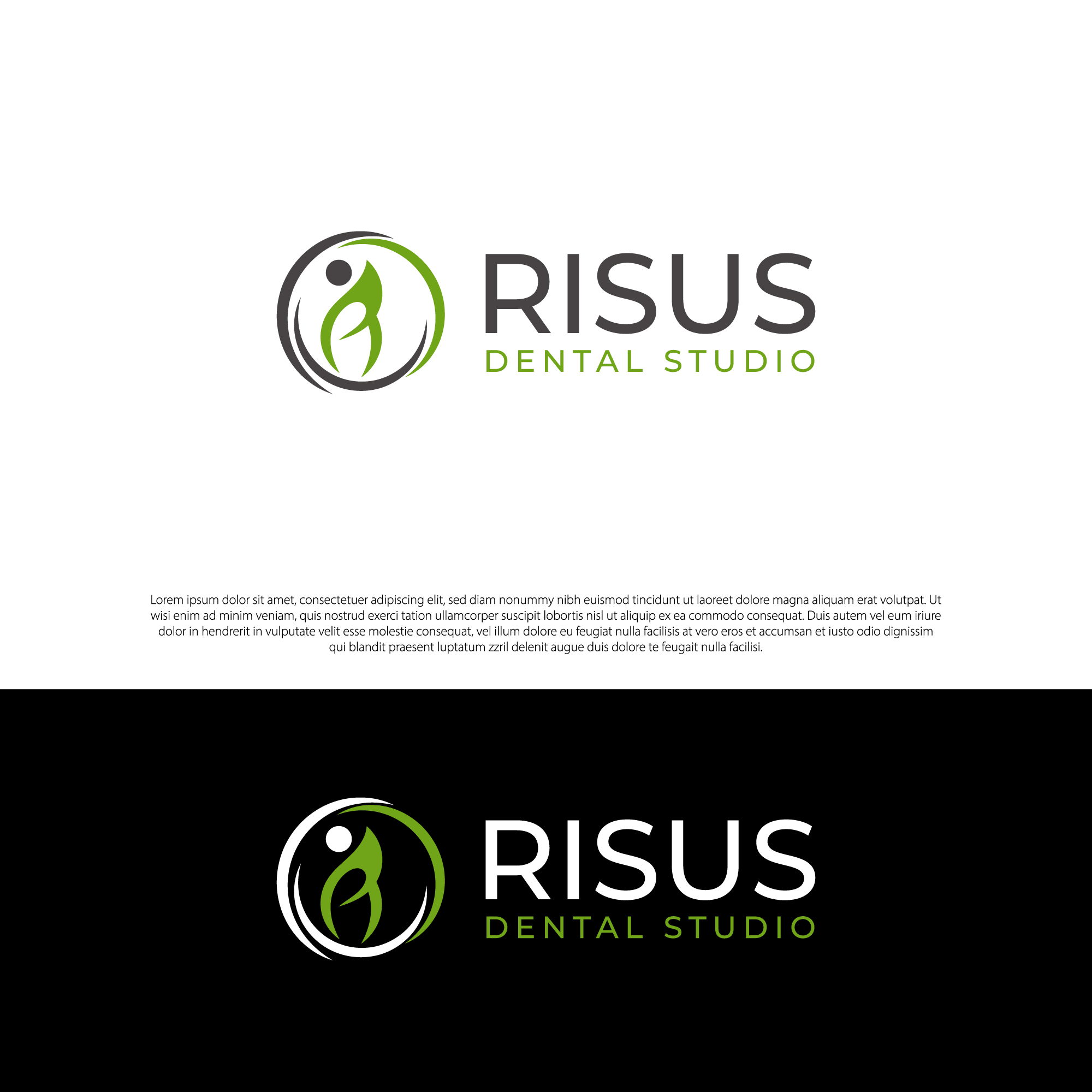Design de Logo par Designerrasedul pour Risus Dental Studio | Design #36909224