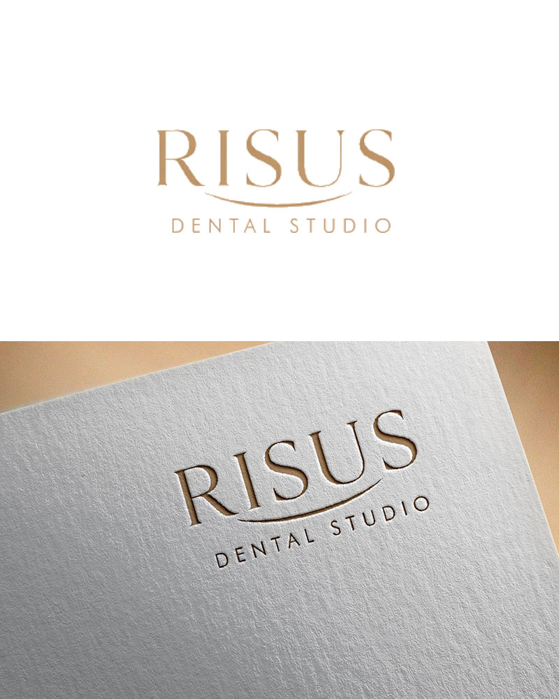 Diseño de Logo por devid 1 para Risus Dental Studio | Diseño #36913928