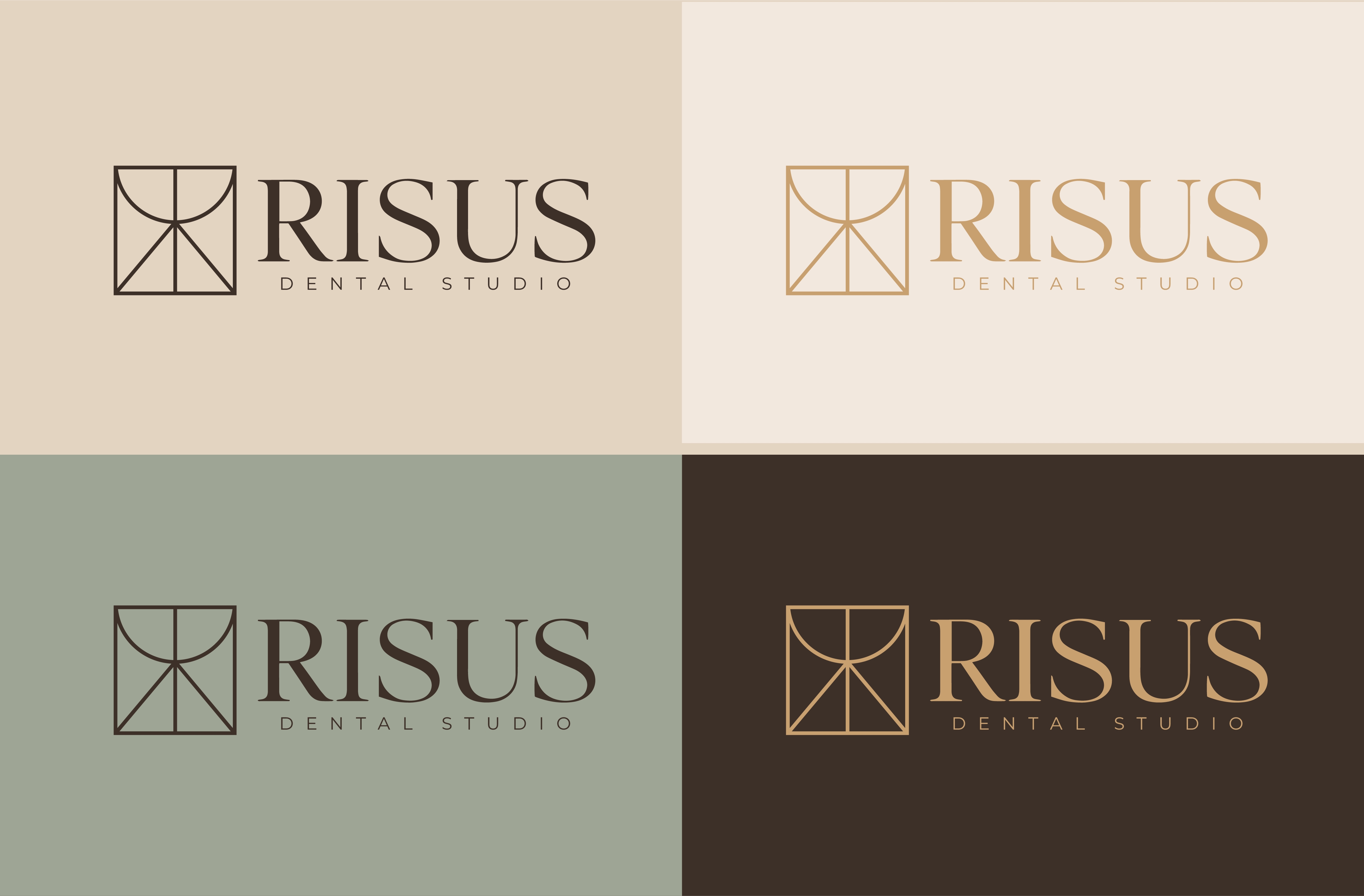 Logo Design by Splendid Designs for Risus Dental Studio | Design #36916230