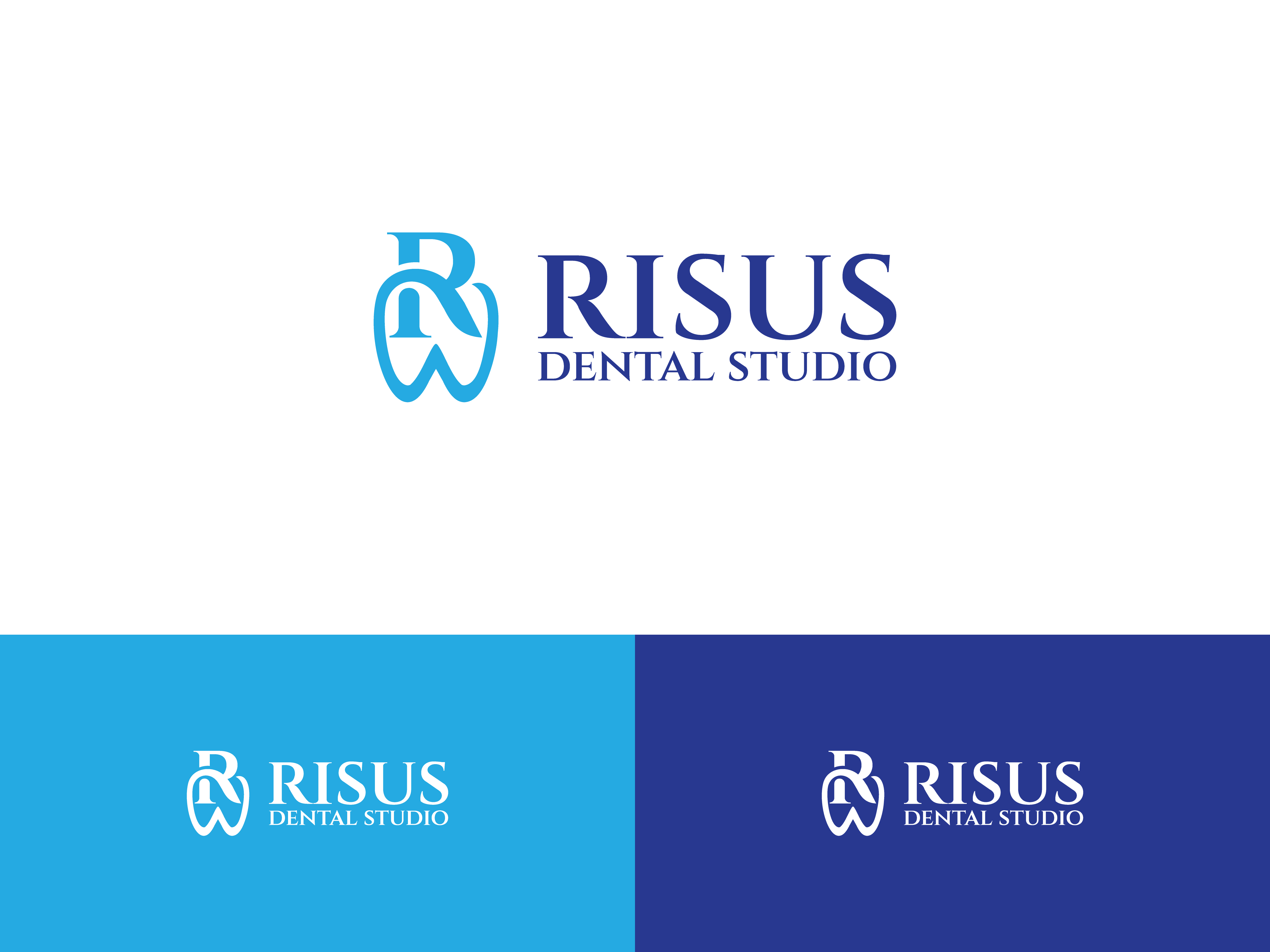 Logo Design by Moritz Creative Solution for Risus Dental Studio | Design #36910499
