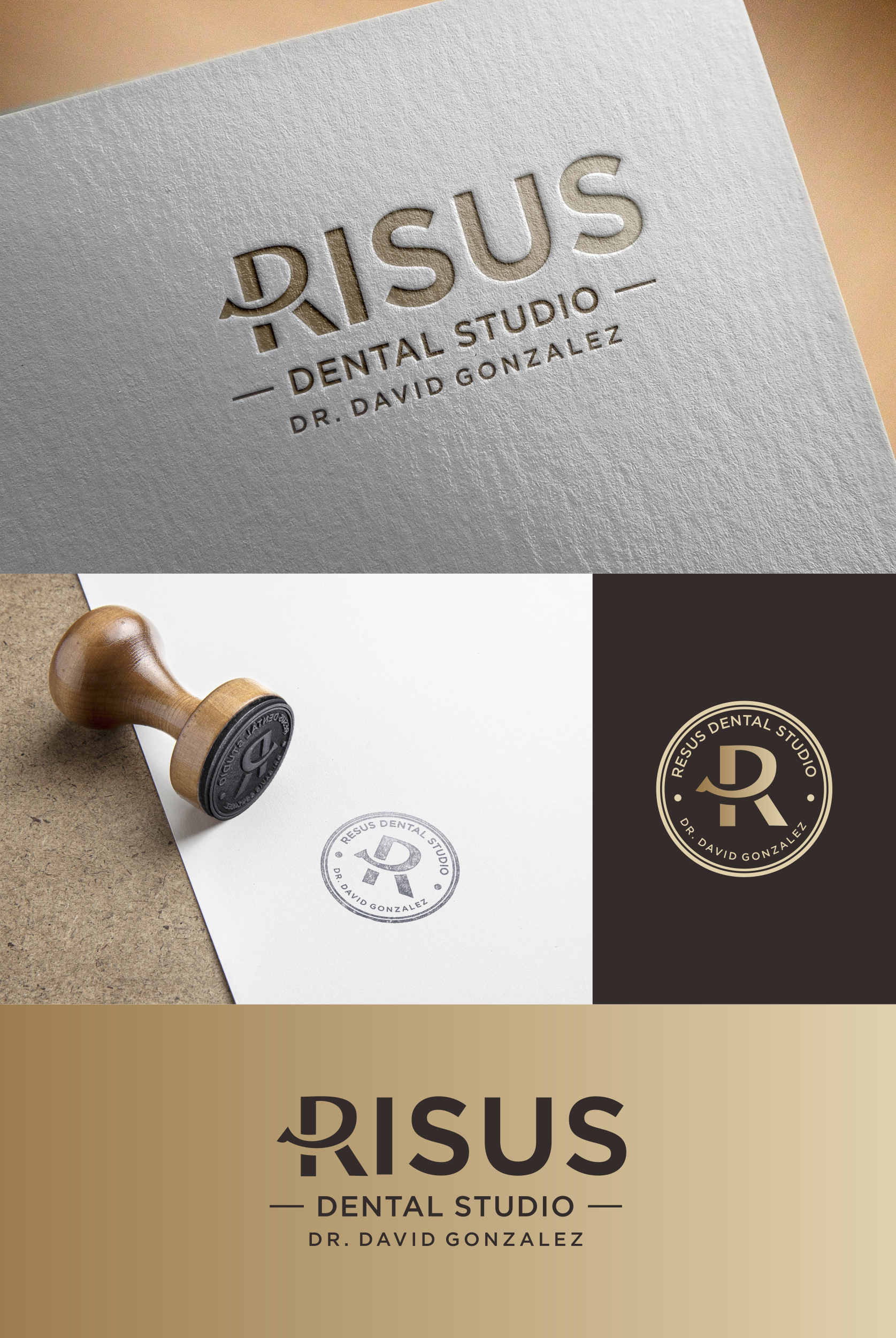 Logo-Design von eudo für Risus Dental Studio | Design #36938835