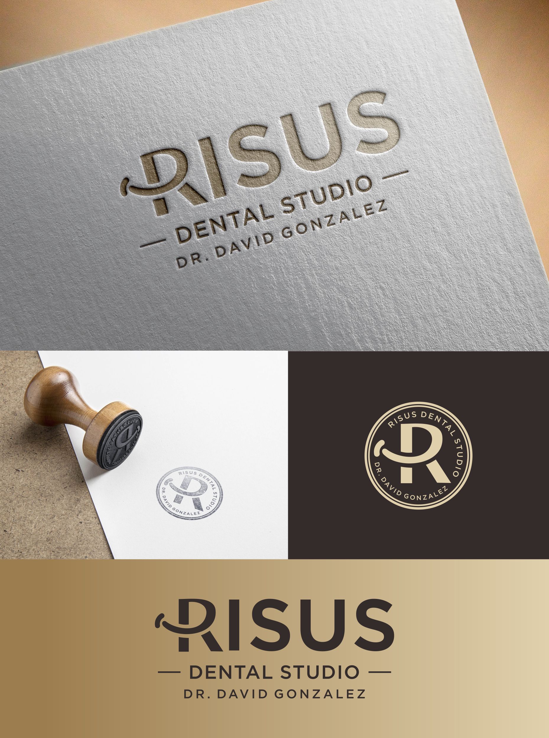 Logo-Design von eudo für Risus Dental Studio | Design #36938895
