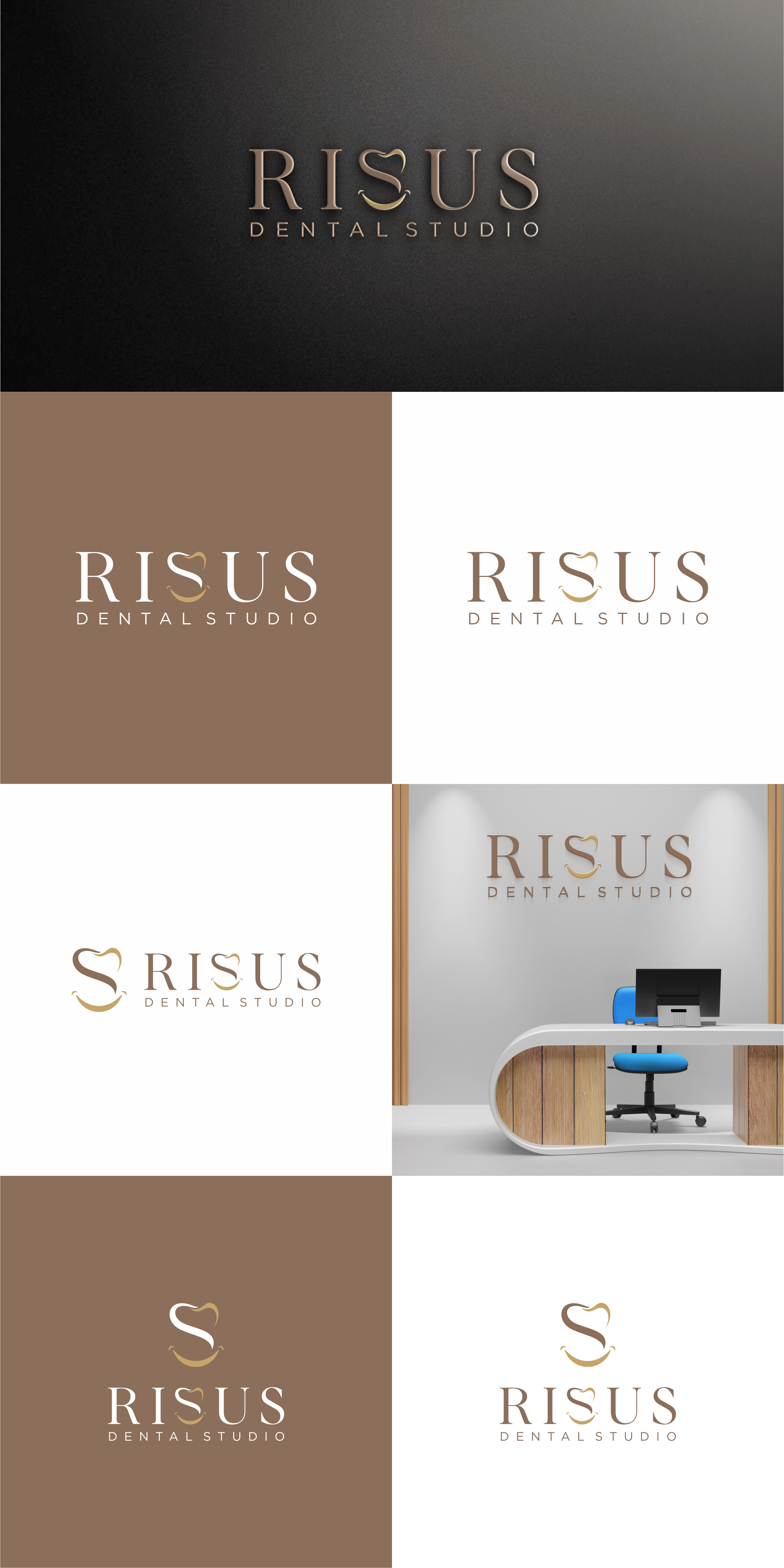 Logo Design by achil78 for Risus Dental Studio | Design #36916221
