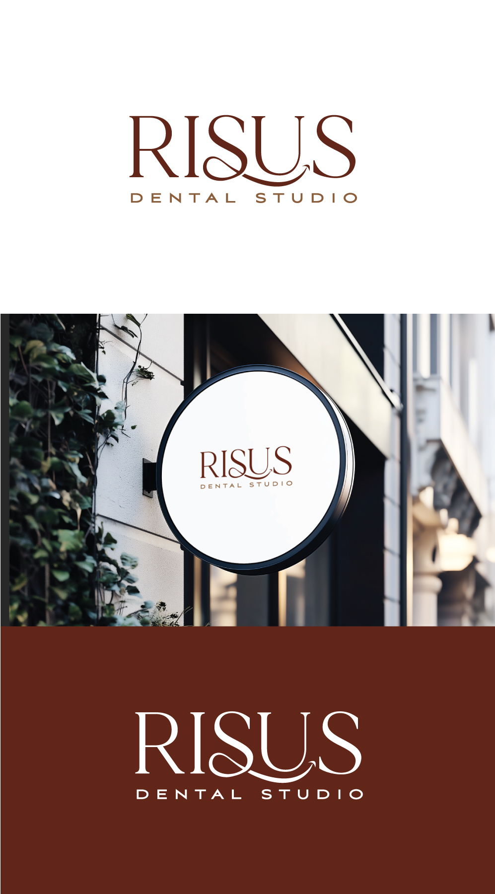 Logo Design by AbhishekkM'24 for Risus Dental Studio | Design #36914658