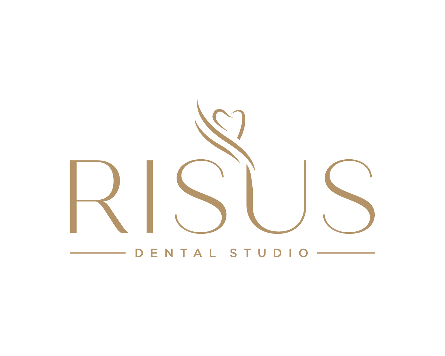 Logo-Design von Atec für Risus Dental Studio | Design #36910276