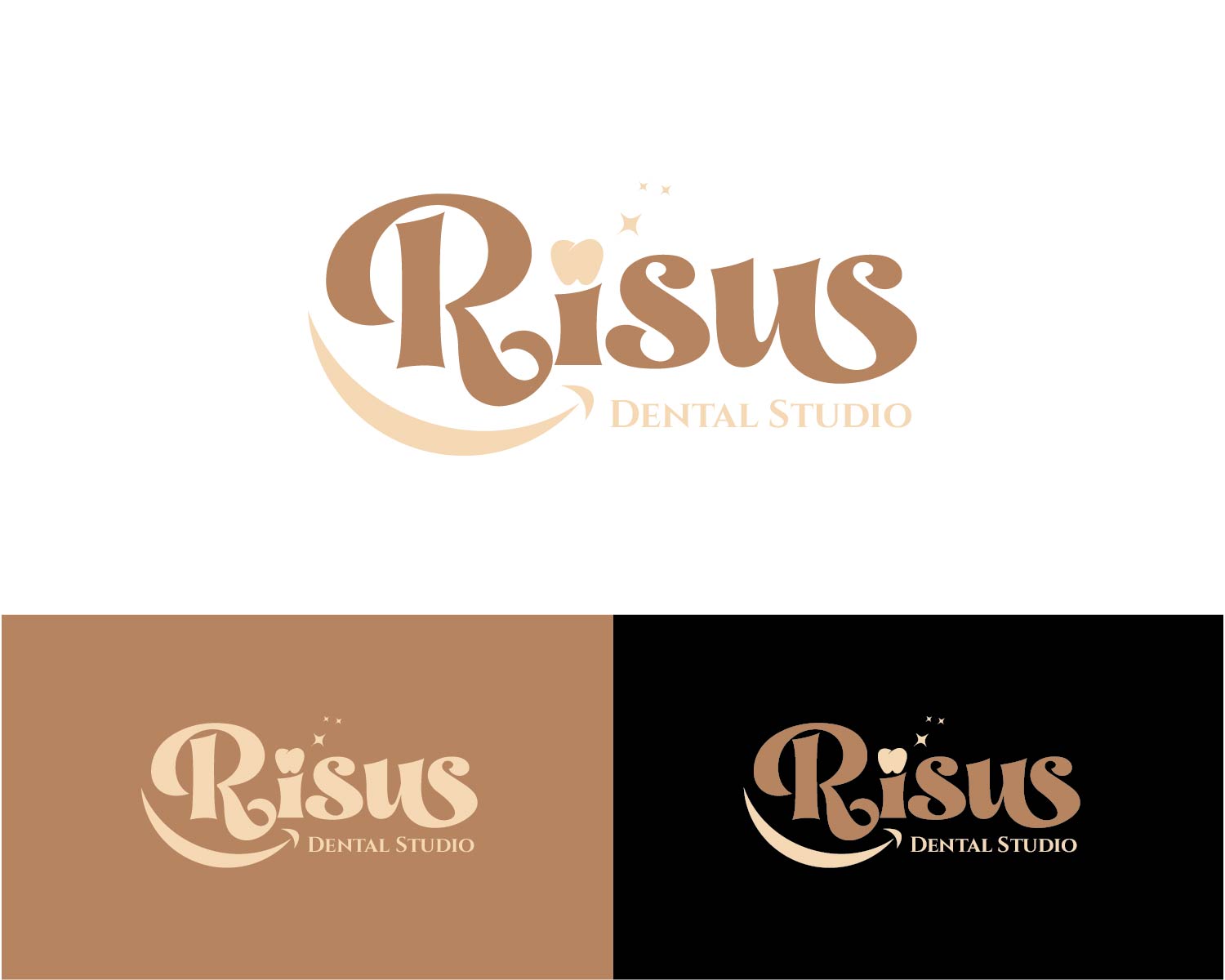 Logo-Design von Isnah Logo für Risus Dental Studio | Design #36909217