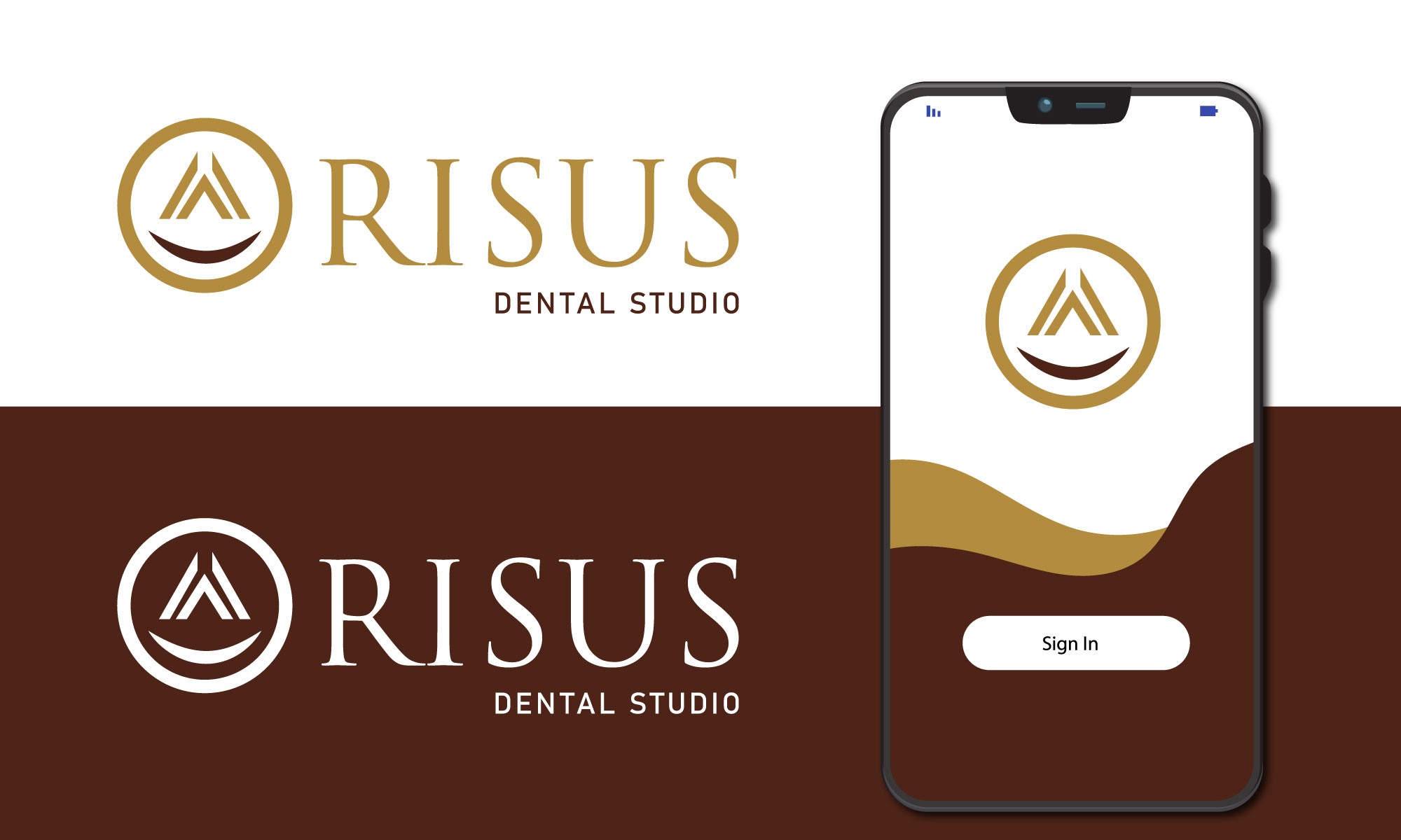 Design de Logo par UAD DESIGNS pour Risus Dental Studio | Design #36924046