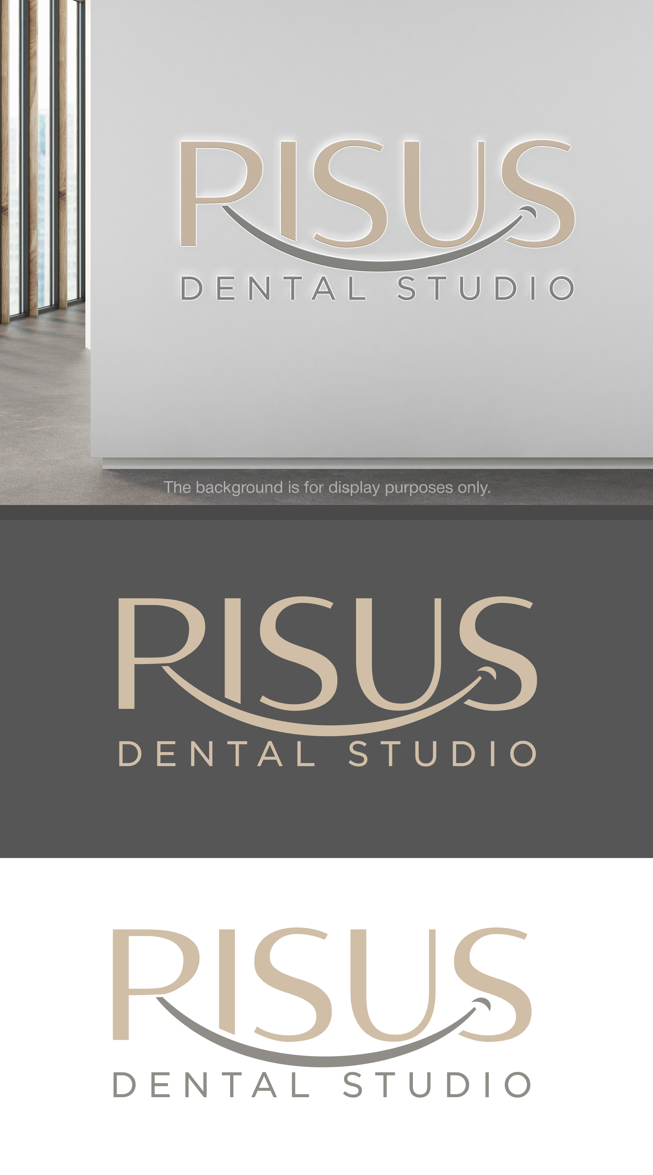 Logo Design by edwinnegz1 for Risus Dental Studio | Design #36910689